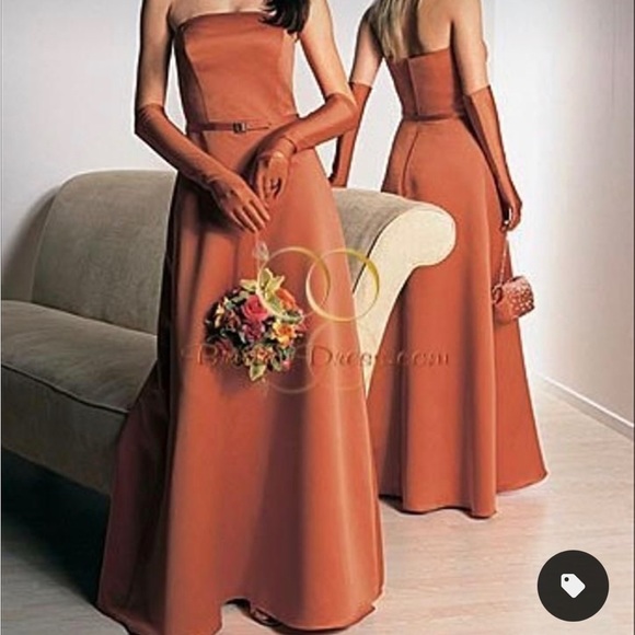 ALFRED ANGELO Bridesmaid/Prom Dress - Mauve - Picture 4 of 4